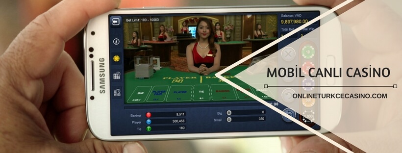 mobil canlı casino